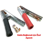Araç Araba Otomobil Oto Akü Akümülatör Sarj Şarj Takviye Maşası 1000 Amper Pensesi 1 Çift - 6