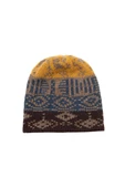 Peraluna HARMONY BEANIE Etnik Desen Kadın Triko Bere - Multi - 4