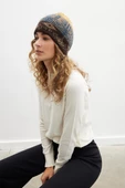 Peraluna HARMONY BEANIE Etnik Desen Kadın Triko Bere - Multi - 2