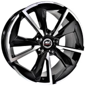 R1 Wheels 18 inç 5*114.3 ET41 Siyah Jant Takımı (J-669) - 1