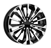 R1 Wheels 16 inç 5*114 ET40 Parlak Siyah Jant Takımı (J-709) - 1