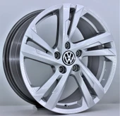 R1 Wheels 17 inç 5*112 ET40 Metalik Gri Jant Takımı (J-3148) - 1