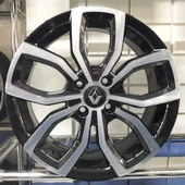 R1 Wheels 16 inç 5*114.3 ET44 Parlak Siyah Jant Takımı (J-897) - 1