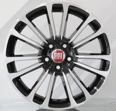 R1 Wheels 16 inç 5*98 ET39 Parlak Siyah Jant Takımı (J-319) - 1