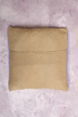 Peraluna LUXURY PILLOW Simli Çizgili Triko Yastık Kılıfı 45X45 CM - Açık Lila/Gold - 2