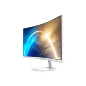 Msı Pro Mp341cqw 34" 3440 X 1440 (Qhd) Va 4Ms 100Hz 21:9 Professional Beyaz Kavisli Monitör - 3