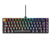 Glorious GMMK2 %65 Fox Lineer Switch RGB Modüler Siyah Türkçe Gaming Mekanik Klavye - 1