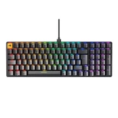 Glorious GMMK2 Fox Lineer Switch RGB Modüler %96 Türkçe Siyah Gaming Mekanik Klavye - 1