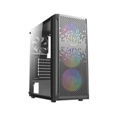 ANTEC NX290 Rainbow Fanlı Temperli Camlı Mid Tower Mesh Siyah Gaming Kasa - 1