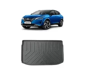 Rizline Nissan Qashqai 2022 Sonrası Üst Konum   3D Bagaj Havuzu Siyah thumbnail 1