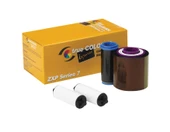 ZXP 7 YMCKO ½ Yarım Panel Renkli Ribon(800077-747) - 1