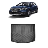 Rizline Suzuki S-Cross Üst 2022 Sonrası 3D Bagaj Havuzu Sİyah thumbnail 1