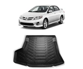 Rizline Toyota  Corolla   Sedan 2007-2012  3D Bagaj Havuzu Siyah - 1