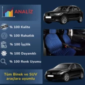 Space Oto Koltuk minderi, Ford araçlara uyumlu 2'li set özel tasarım minder - 5