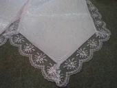 Gold Dantelli Masa Örtüsü Takımı 26 parça Pudra Pembe - 4