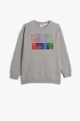 Koton Erkek Çocuk Marvel Lisanslı Sweatshirt Kahramanlar Baskılı Şardonlu - 1