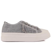 GUJA 23Y384-5 YÜKSEK TABAN HAFİF KADIN SNEAKER SPOR AYAKKABI - 3