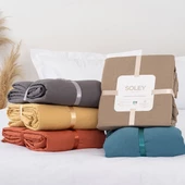 Soley | Antilo | Çift Kişilik Premium Yatak Örtüsü Seti - 5