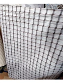 Buldan Metrelik Pamuklu Koltuk Örtüsü Kumaşı, Kesme Şeker Desen (En 180cm)-Sütlü Kahve Çizgili thumbnail 1