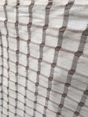 Buldan Metrelik Pamuklu Koltuk Örtüsü Kumaşı, Kesme Şeker Desen (En 180cm)-Sütlü Kahve Çizgili thumbnail 2