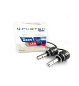 2 Adet Photon H4 12-24 V Xenon Led Ampül Zero Fansız Model (Sessiz) Beyaz Headlight _Supermoto - 2