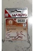9539 Ryusen Kentsuki 7 Numara 10'lu Paket Kırmızı Çift Tırnak Olta Iğnesi - 2