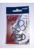 Chinu 3/0 Numara 10'lu Paket M-x 9901 Sb Çapraz Olta Iğnesi - 2