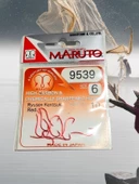9539 Ryusen Kentsuki 6 Numara 10'lu Paket Kırmızı Çift Tırnak Olta Iğnesi - 3