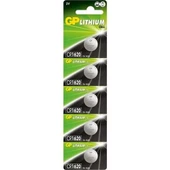 GP CR 1620 PARA PİL 5 Lİ KART - 1