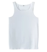 Büyük Beden Redzone Klasik Pamuk Atlet Beyaz - 1