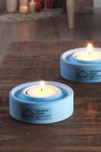 Holder | 3'Lü Set Mumluk | Tea Light Mumluk Seti | Dekoratif Şamdan Mumluk - 3