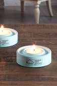 Holder | 3'Lü Set Mumluk | Tea Light Mumluk Seti | Dekoratif Şamdan Mumluk - 12