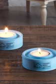 Holder | 3'Lü Set Mumluk | Tea Light Mumluk Seti | Dekoratif Şamdan Mumluk - 4