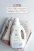 INCIA %100 Doğal Bebek Çamaşır Sabunu (BİTKİSEL DETERJAN) Yumuşatıcılı Lavanta 750ml - 6