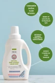 INCIA %100 Doğal Bebek Çamaşır Sabunu (BİTKİSEL DETERJAN) Yumuşatıcılı Lavanta 750ml - 5