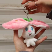 Uzun Kulaklı Sevimli Tavşan  Anahtralık Çanta Süsü thumbnail 9