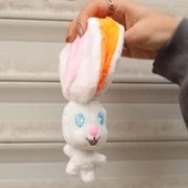 Uzun Kulaklı Sevimli Tavşan  Anahtralık Çanta Süsü thumbnail 2