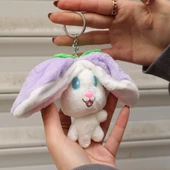 Uzun Kulaklı Sevimli Tavşan  Anahtralık Çanta Süsü thumbnail 7