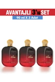 3'Lü Set Alberto Taccini Poine Kadın Parfümü - 90 ml - 1