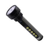 El Feneri Şarjlı Led Işıldak Kamp Lambası Gece Aydınlatma 5 W Beyaz Işık thumbnail 4