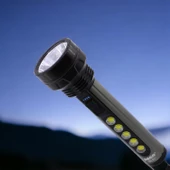 El Feneri Şarjlı Led Işıldak Kamp Lambası Gece Aydınlatma 5 W Beyaz Işık thumbnail 5