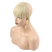 Fiber Sentetik Perçem - Sarı Platin Röfleli thumbnail 2