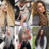 Brazilian Afro Dalgası Saç - Karamel thumbnail 3