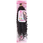 Afro Dalgası Saç - Kahverengi thumbnail 2