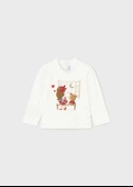 Mayoral Krem Bebek Tshirt - 2