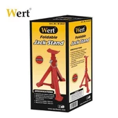 WERT 2637 3 Ayaklı Araba Araç Sehpası - Kriko Standı 2 Ton (2 Adet) - 2