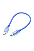 Arduino Uno - Mega Usb Kablo 30Cm Usb Yazıcı Kablosu thumbnail 1