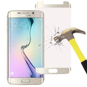 Samsung Galaxy S6 Edge Tam Kaplayan Kavisli Cam Ekran Koruyucu thumbnail 2