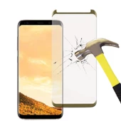 Samsung Galaxy S8 Tam Kaplayan Kavisli Cam Ekran Koruyucu - 1