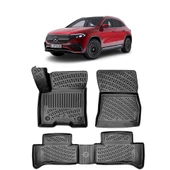 Rizline Mercedes EQA 2021 Sonrası 3D Havuzlu Paspas Siyah thumbnail 1